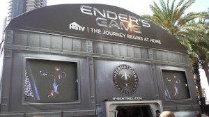 'Ender's Game' exhibit at San Diego Comic-Con 2013.