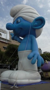 Giant Smurf at San Diego Comic-Con 2013.