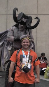Nick Iandolo gets accosted by a demon at San Diego Comic-Con 2013!