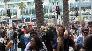 Another glimpse of the throngs of people at San Diego Comic-Con 2013.