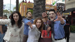 Zombie horde attacks visitors to San Diego Comic-Con 2013!