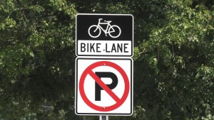 SRTS bike sign