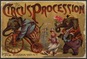 Elephant Circus Procession, 1888 (Photo: Wikimedia Commons)