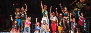 The cast of the Rent 20th Anniversary Tour at PPAC.