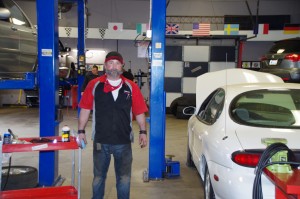 Ron Long, owner of Gearhead Systems, in his service bay. (Photo: Michael Bilow)