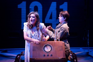 Rachel Dulude as "Helen Giniver" and Gillian Mariner Gordon as "Kay Langrish" in The Night Watch (Photo: Gamm Theatre)